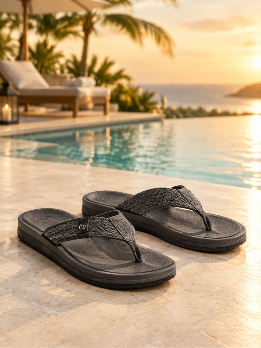 🆕 Quicksilver Men's Flip Flops Size 12 M